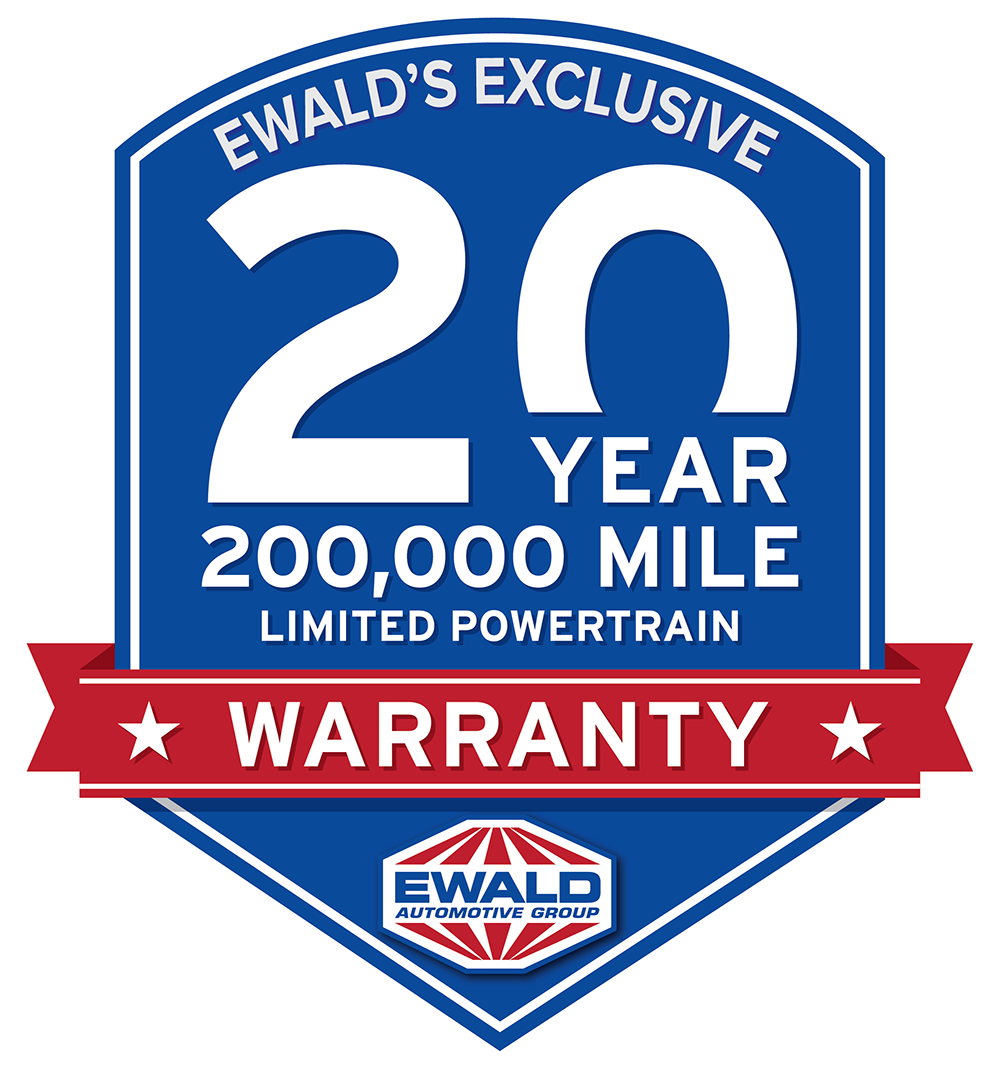 Home of the 20 Year 200,000 mile powertrain warranty