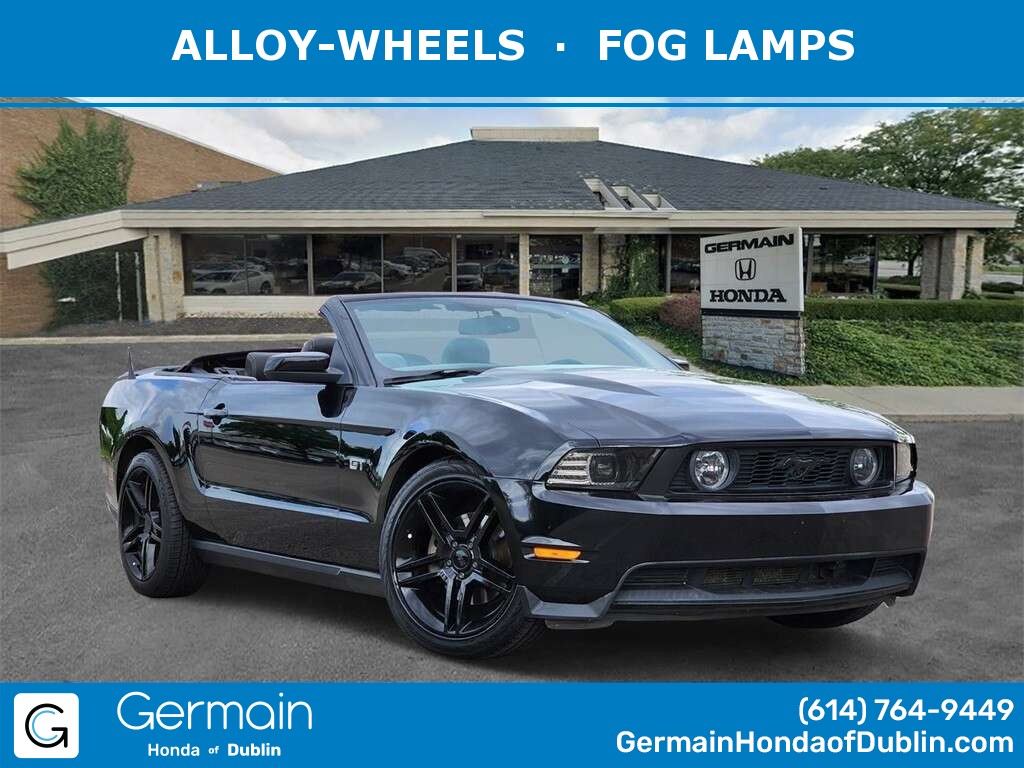 Used, 2010 Ford Mustang GT, Black, BC8750