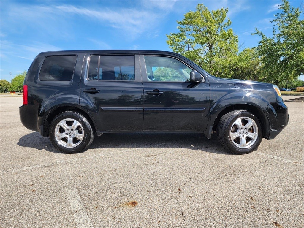 Used, 2012 Honda Pilot EX-L, Silver, H250158B-14