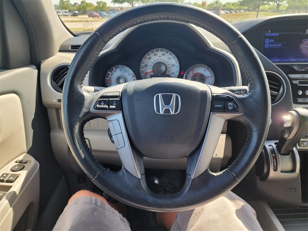 Used, 2012 Honda Pilot EX-L, Silver, H250158B-24