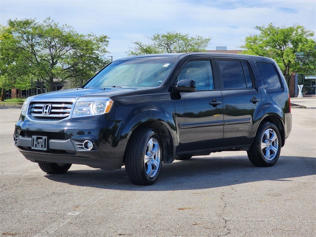 Used, 2012 Honda Pilot EX-L, Silver, H250158B-9