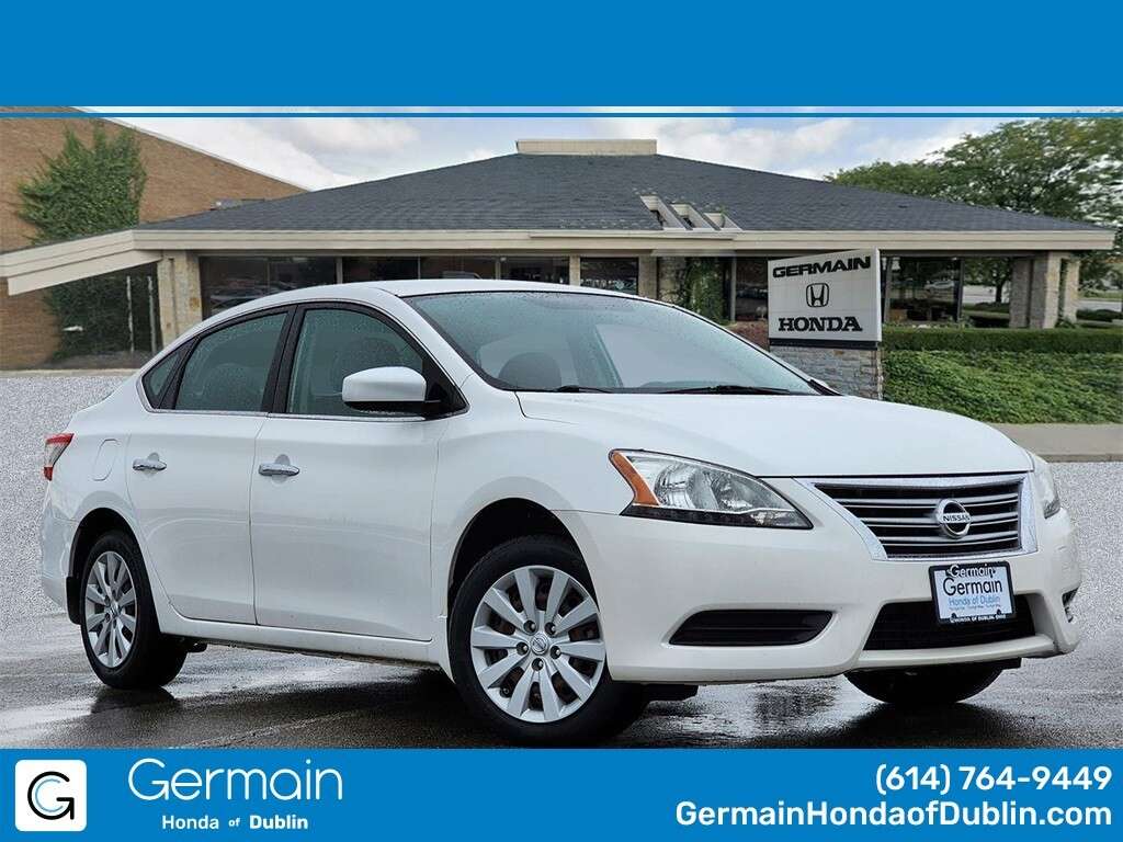 Used, 2014 Nissan Sentra S, White, NC8913