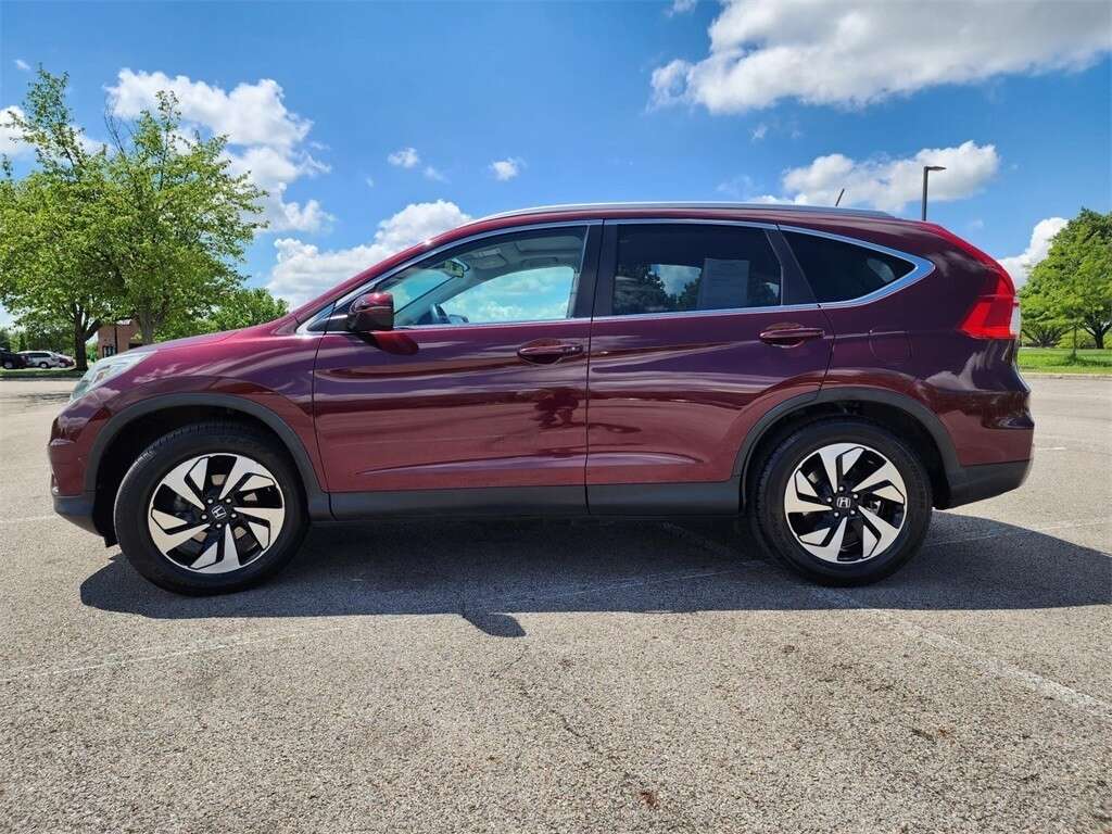 Certified, 2016 Honda CR-V Touring, Red, H242010A-11
