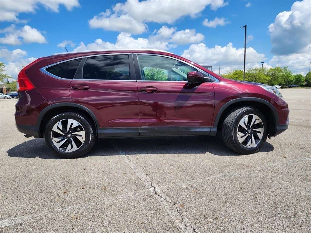 Certified, 2016 Honda CR-V Touring, Red, H242010A-15