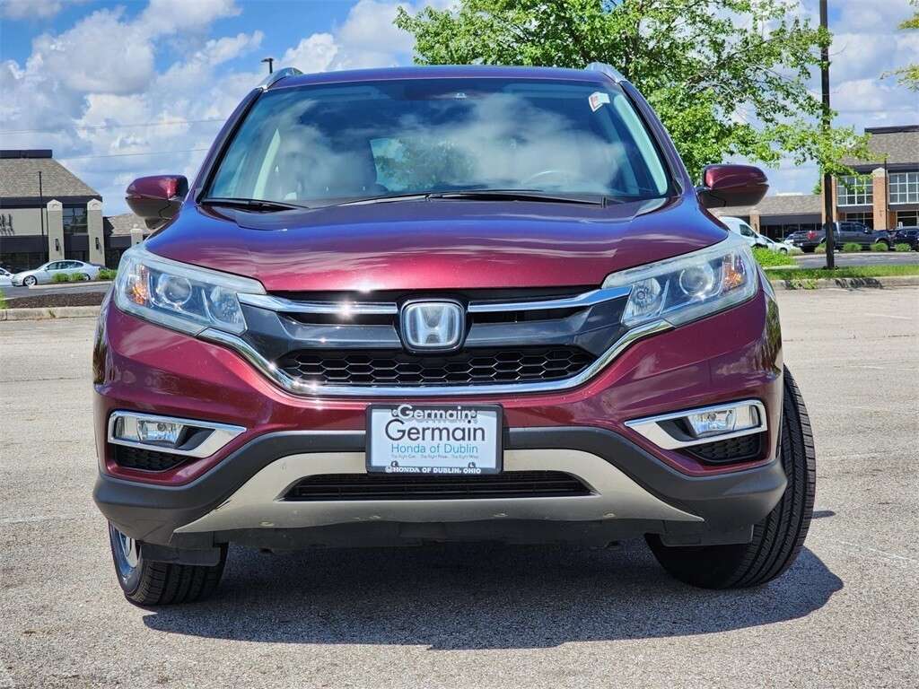 Certified, 2016 Honda CR-V Touring, Red, H242010A-9