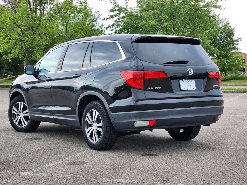 Certified, 2016 Honda Pilot EX-L, Black, KC8962A-12