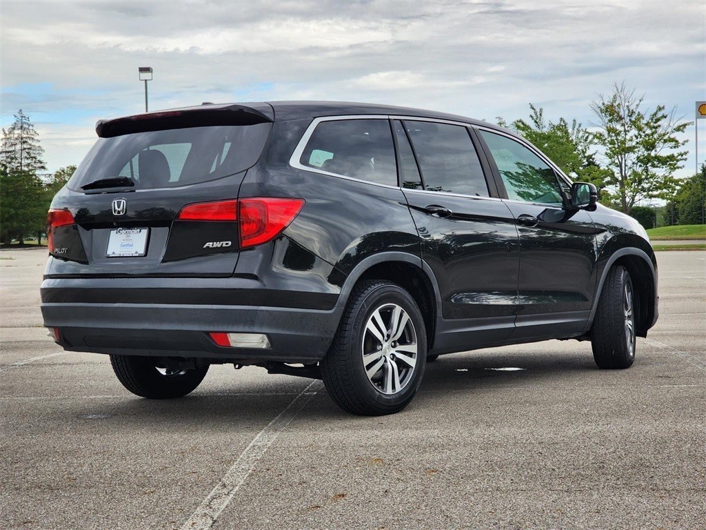 Certified, 2016 Honda Pilot EX-L, Black, KC8962A-14