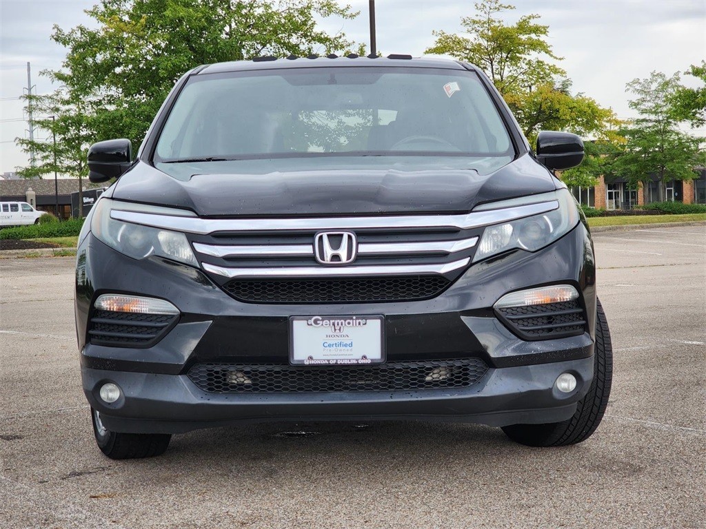 Certified, 2016 Honda Pilot EX-L, Black, KC8962A-9