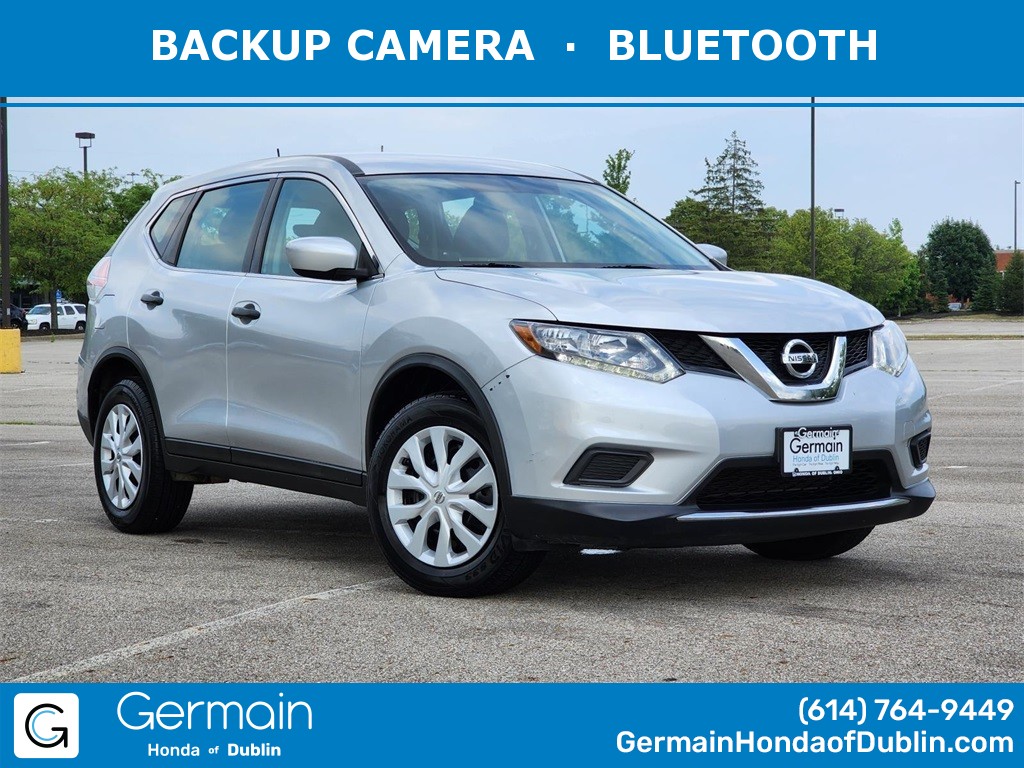 Used, 2016 Nissan Rogue S, Silver, BC8874