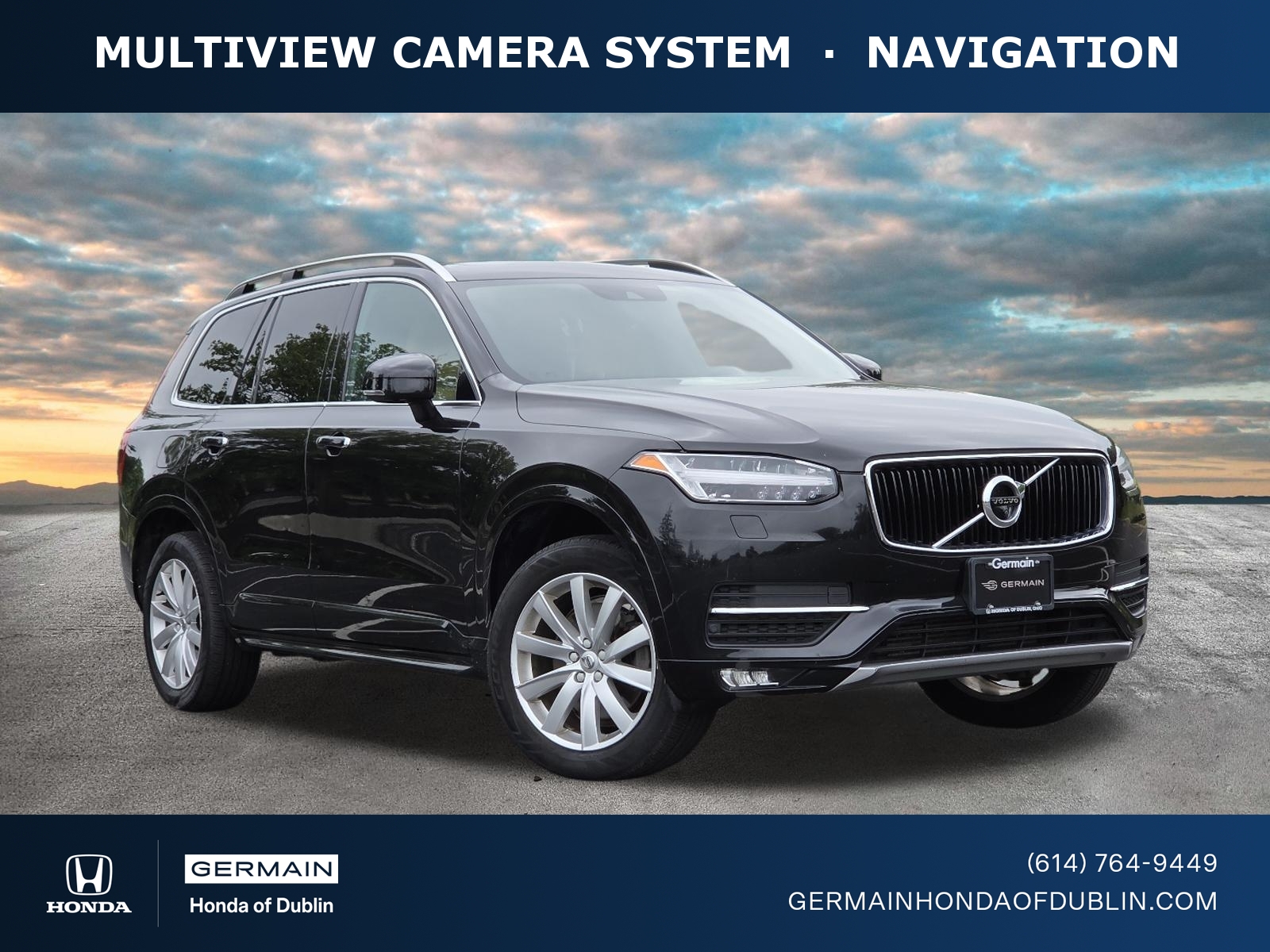 Onyx Black Metallic 2016 Volvo XC90 SUV / Crossover All-Wheel Drive Automatic