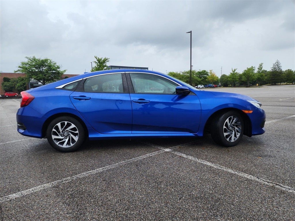 Certified, 2018 Honda Civic EX, Blue, H242225A-13