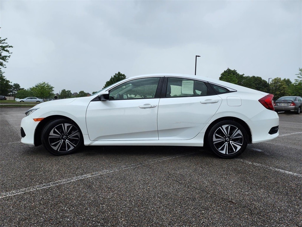 Certified, 2018 Honda Civic EX-T, White, H250032A-11