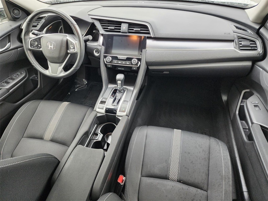 Certified, 2018 Honda Civic EX-T, White, H250032A-20