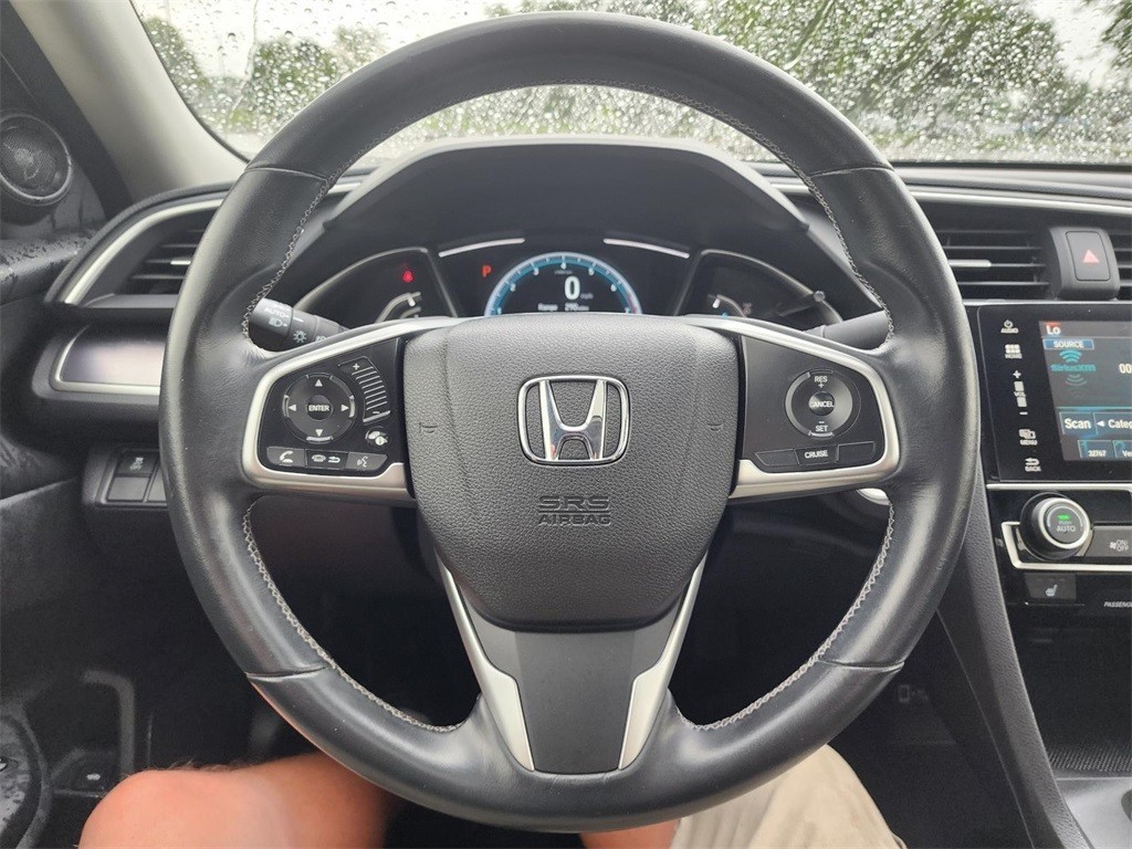 Certified, 2018 Honda Civic EX-T, White, H250032A-24