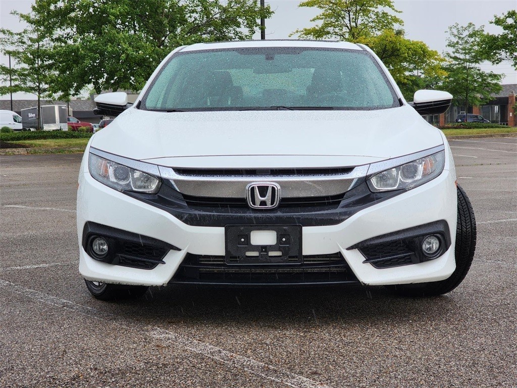 Certified, 2018 Honda Civic EX-T, White, H250032A-9