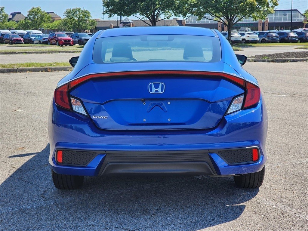 Certified, 2018 Honda Civic LX-P, Blue, H250098B-11