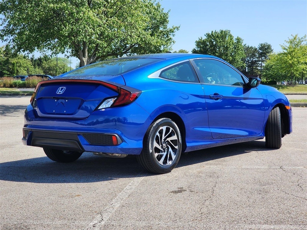 Certified, 2018 Honda Civic LX-P, Blue, H250098B-12