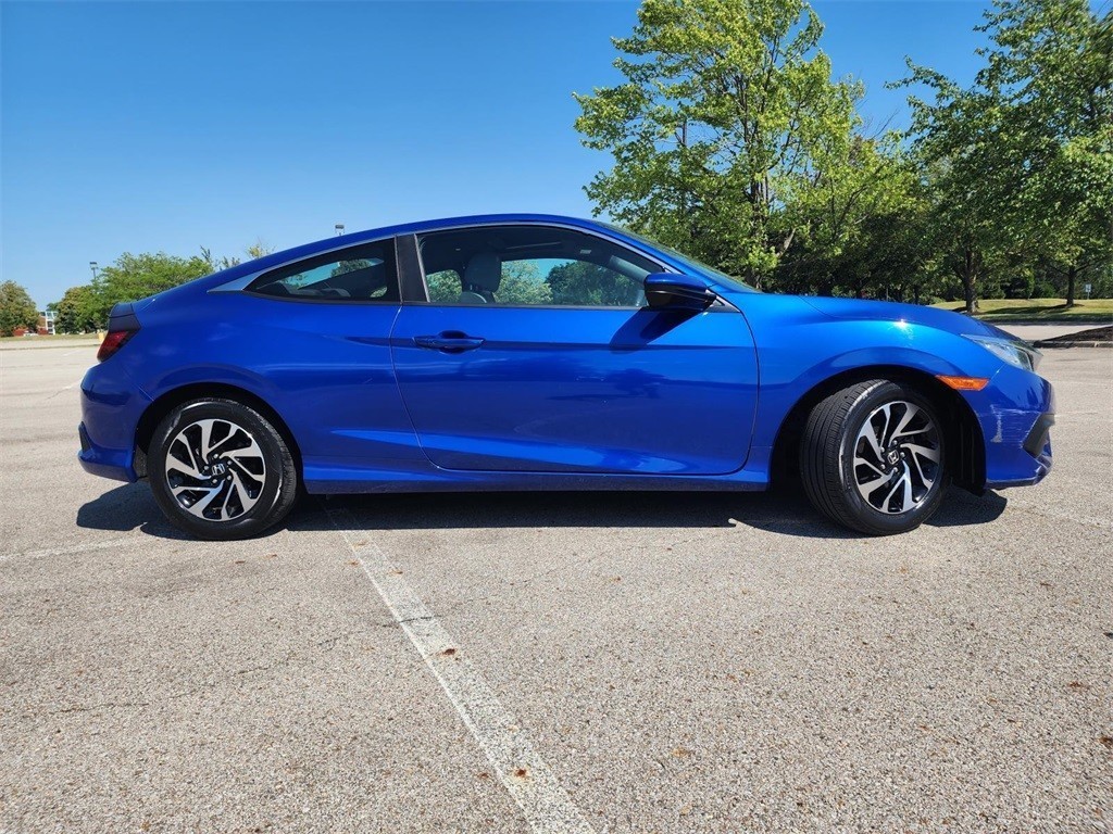 Certified, 2018 Honda Civic LX-P, Blue, H250098B-13