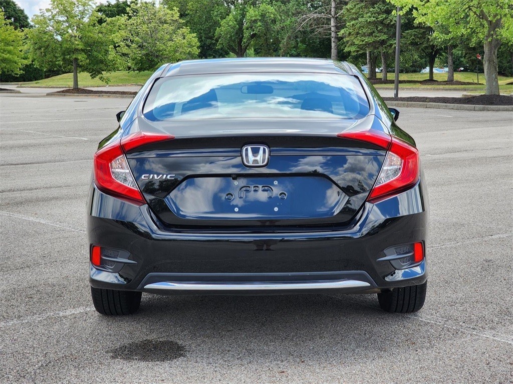 Used, 2019 Honda Civic LX, Black, BC8981-10