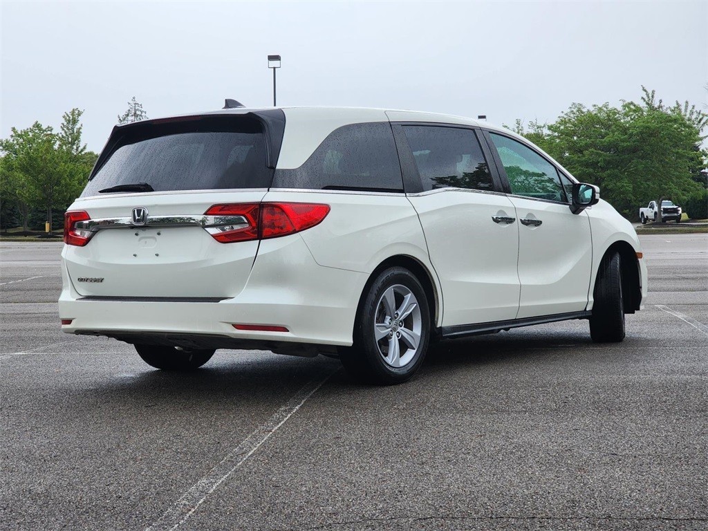 Certified, 2019 Honda Odyssey EX-L, White, H242239A-13