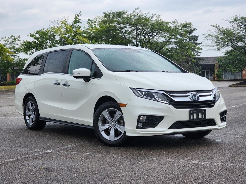 Certified, 2019 Honda Odyssey EX-L, White, H242239A-2