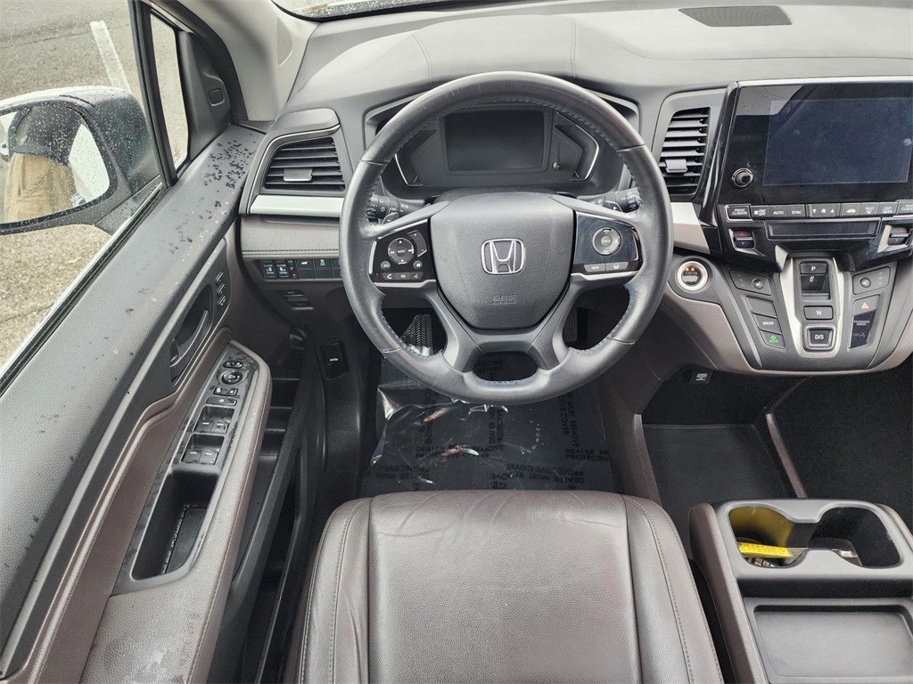 Certified, 2019 Honda Odyssey EX-L, White, H242239A-23