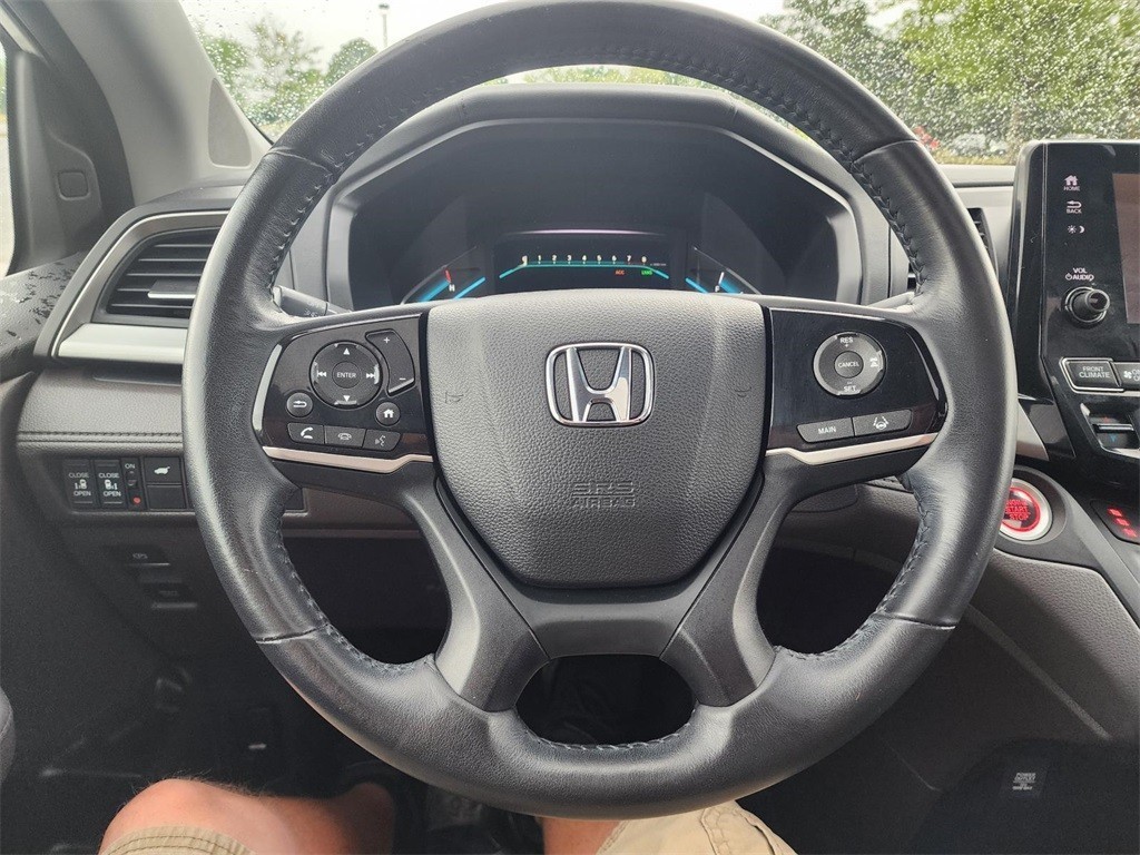 Certified, 2019 Honda Odyssey EX-L, White, H242239A-24
