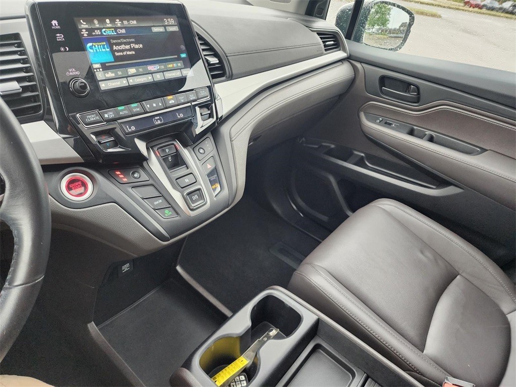 Certified, 2019 Honda Odyssey EX-L, White, H242239A-26