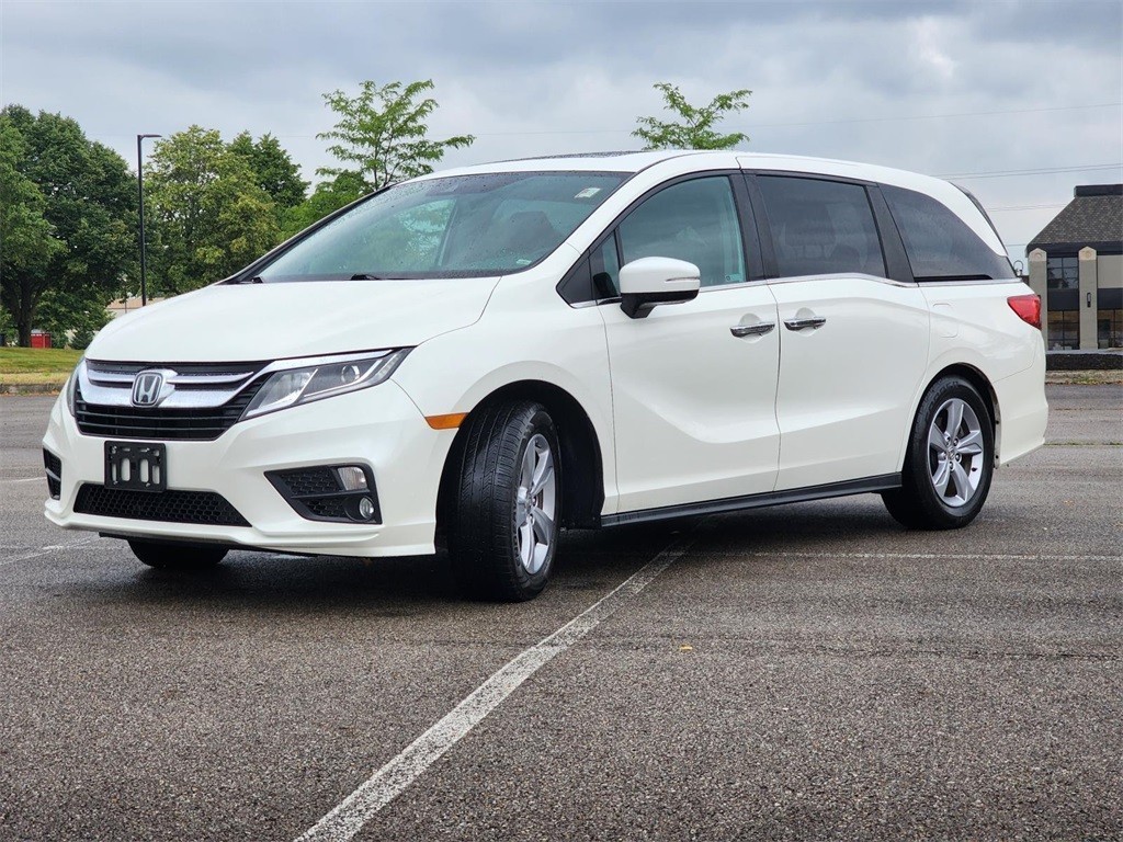 Certified, 2019 Honda Odyssey EX-L, White, H242239A-9