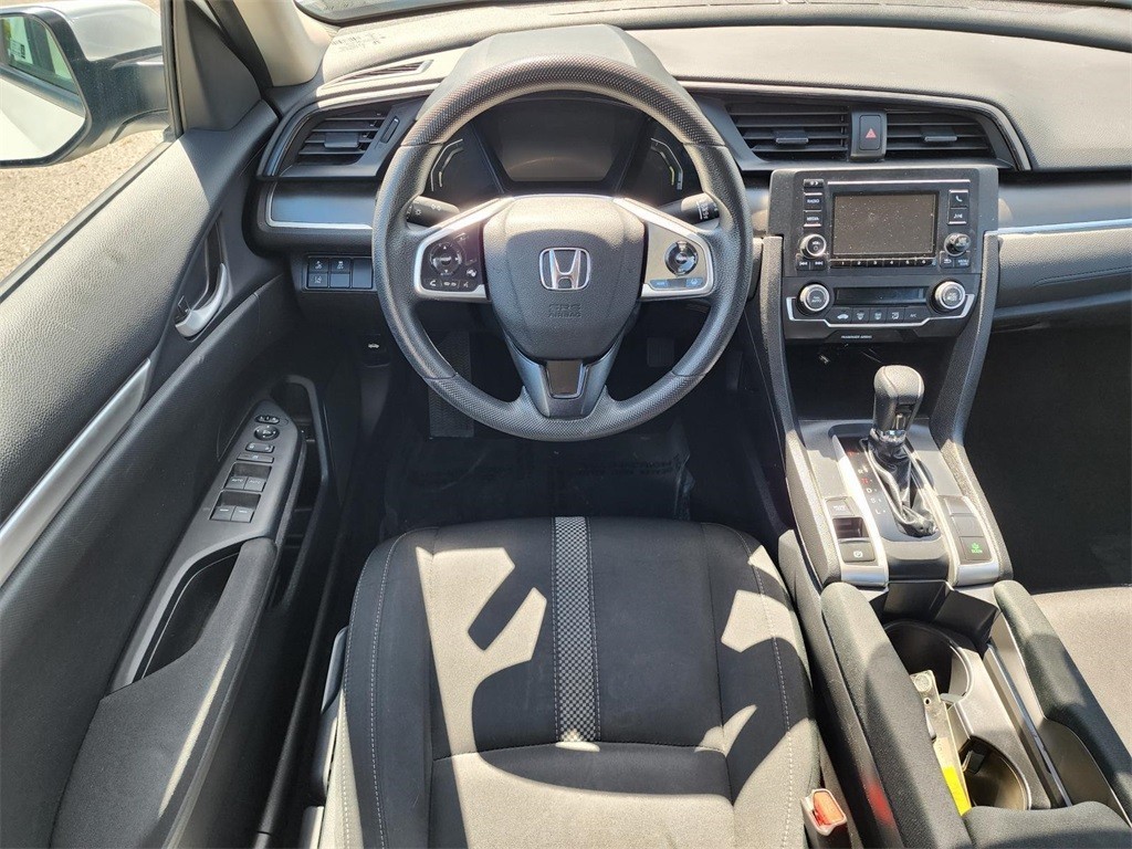 Used, 2020 Honda Civic LX, White, H242274A-20