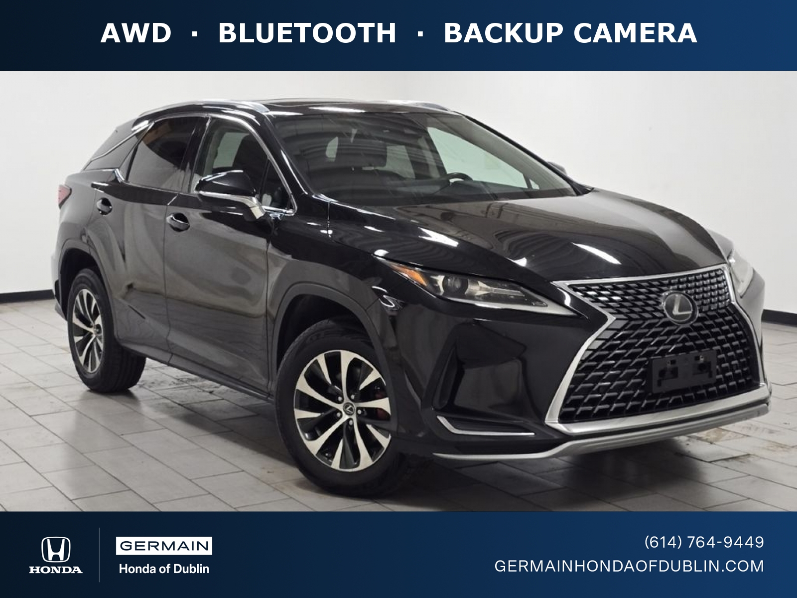 Black (Caviar) 2020 Lexus RX 350 AWD SUV / Crossover All-Wheel Drive 8-Speed Automatic