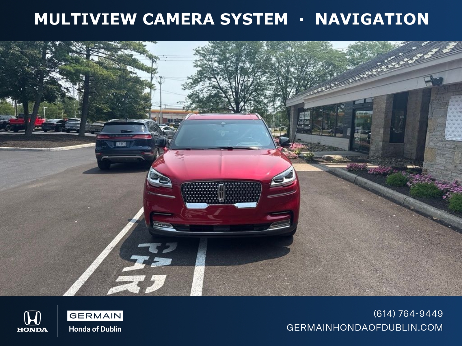 Red 2020 Lincoln Aviator SUV / Crossover All-Wheel Drive Automatic
