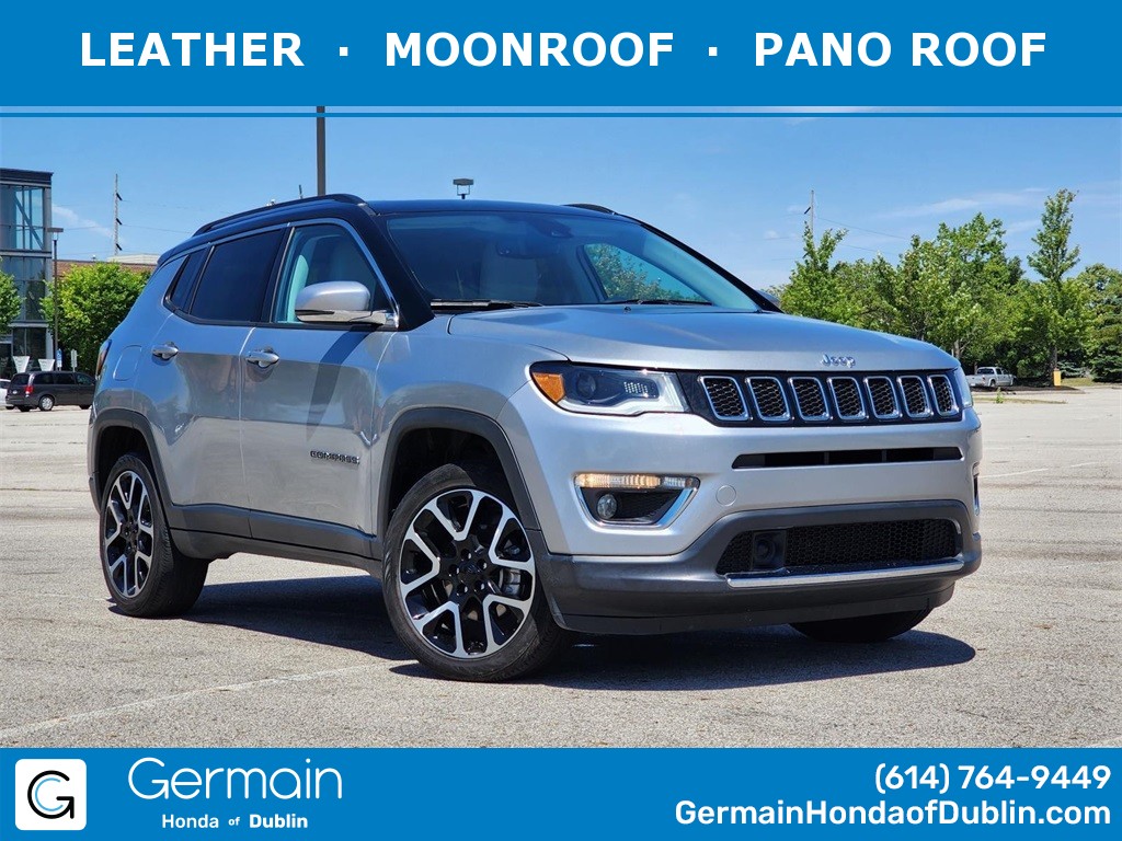 Used, 2021 Jeep Compass Limited, Silver, 9467DT