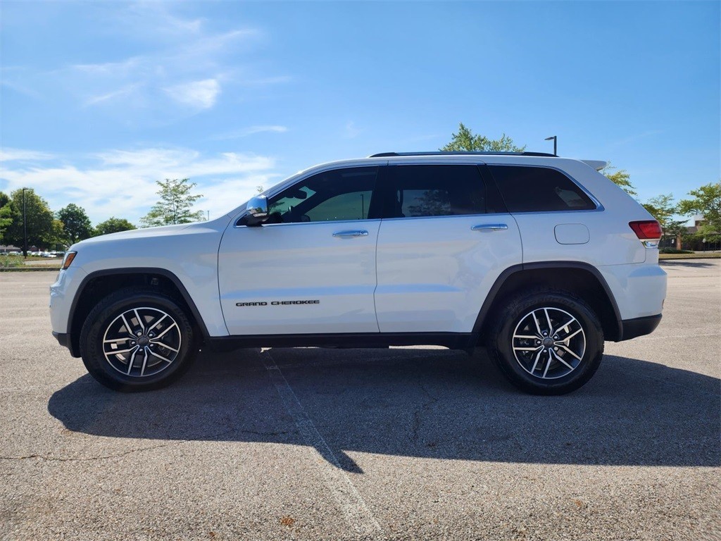 Used, 2021 Jeep Grand Cherokee Limited, White, H250192A-14