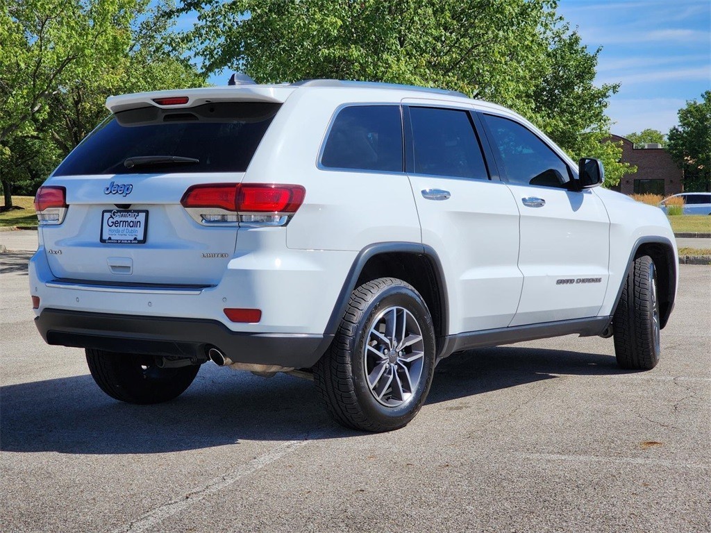 Used, 2021 Jeep Grand Cherokee Limited, White, H250192A-17