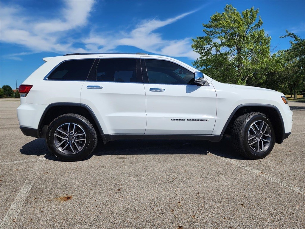 Used, 2021 Jeep Grand Cherokee Limited, White, H250192A-18
