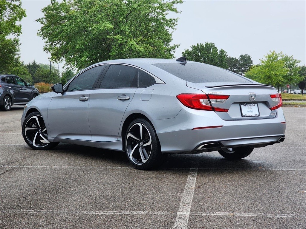 Certified, 2022 Honda Accord Sport Special Edition, Silver, H250039B-11