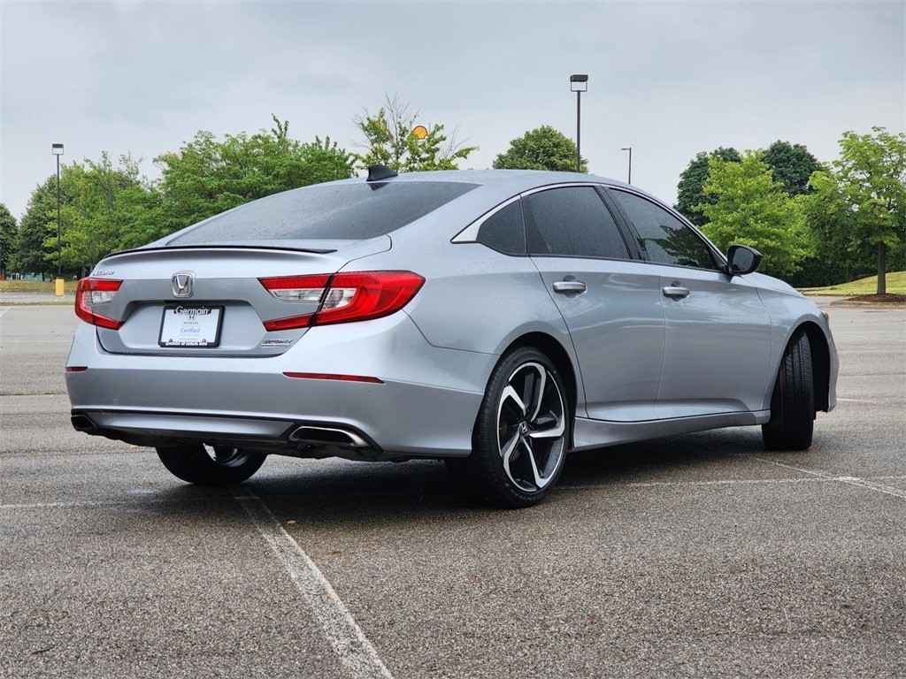 Certified, 2022 Honda Accord Sport Special Edition, Silver, H250039B-13