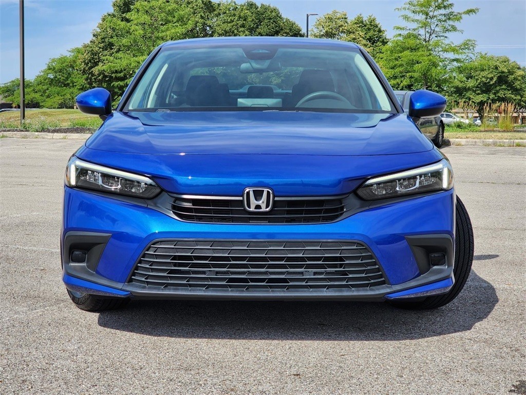 Certified, 2022 Honda Civic LX, Blue, H242312A-6