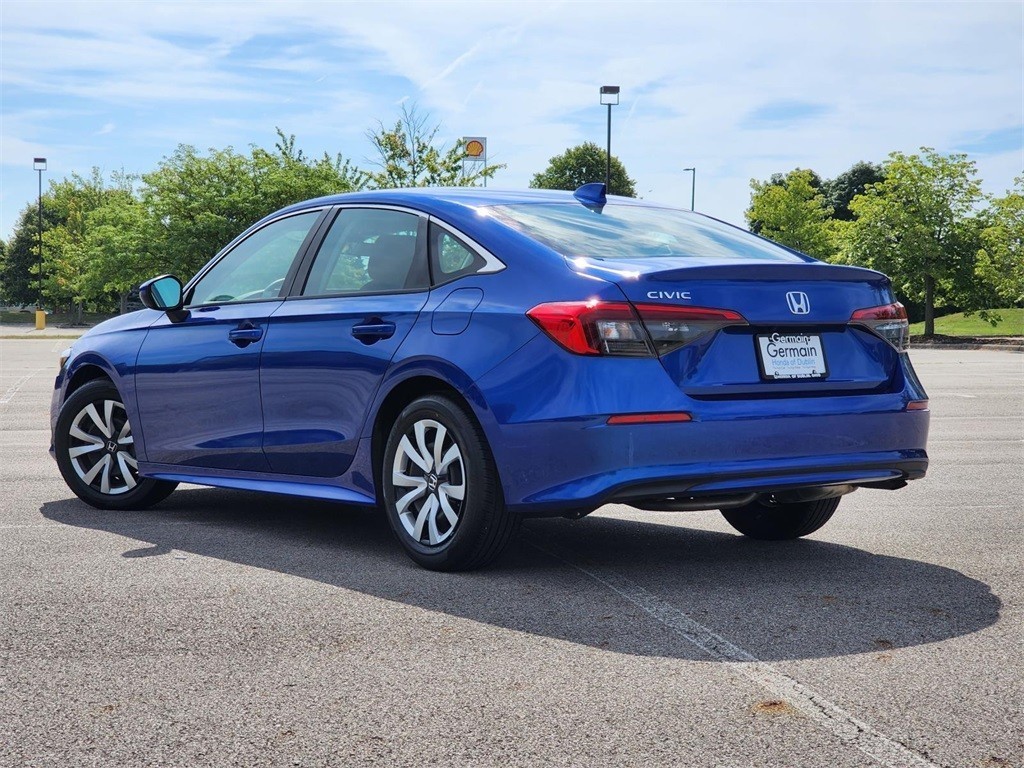 Certified, 2022 Honda Civic LX, Blue, H242312A-9