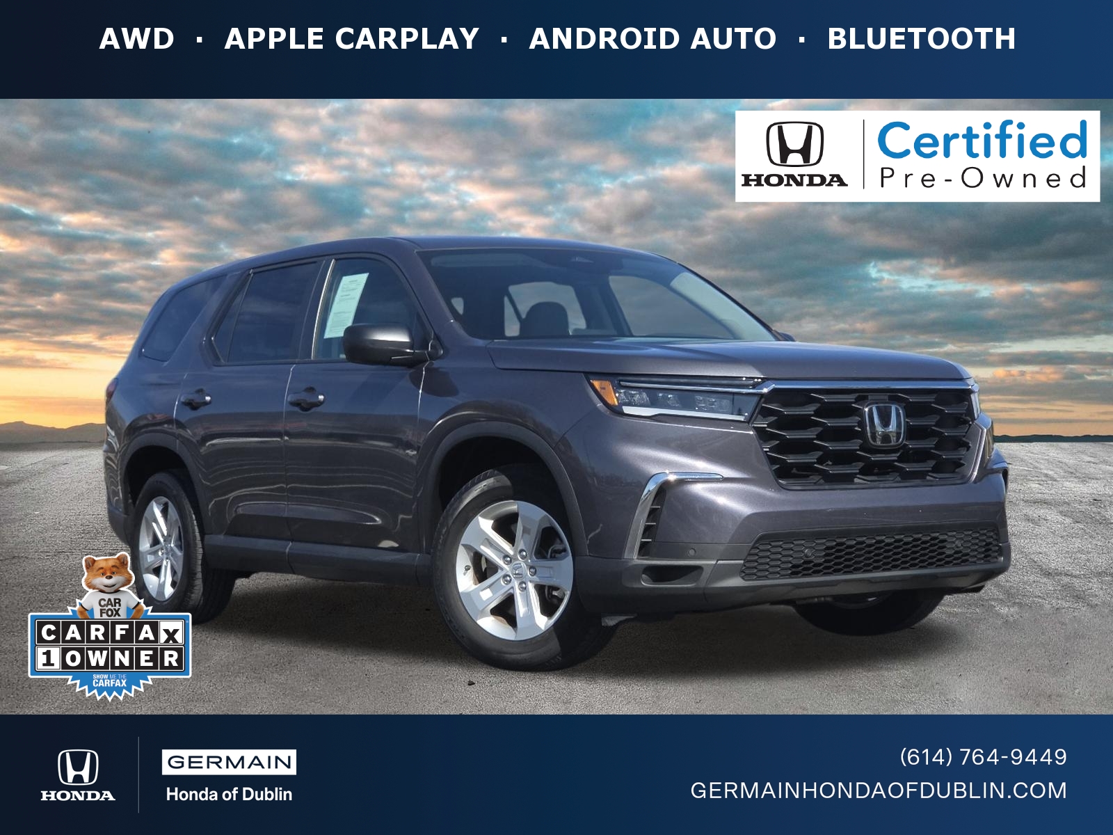 2023 Honda Pilot LX AWD