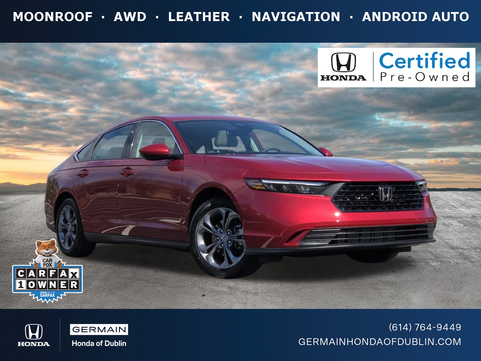 2024 Honda Accord EX FWD