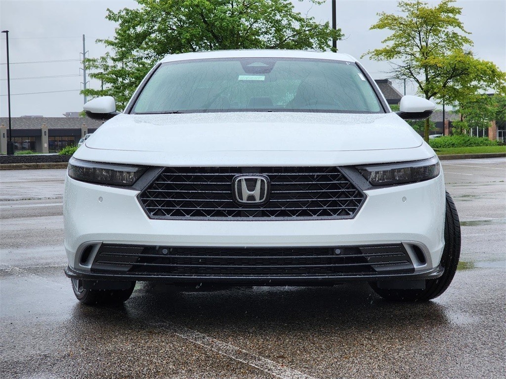 New, 2024 Honda Accord Hybrid Touring, White, H242087-11