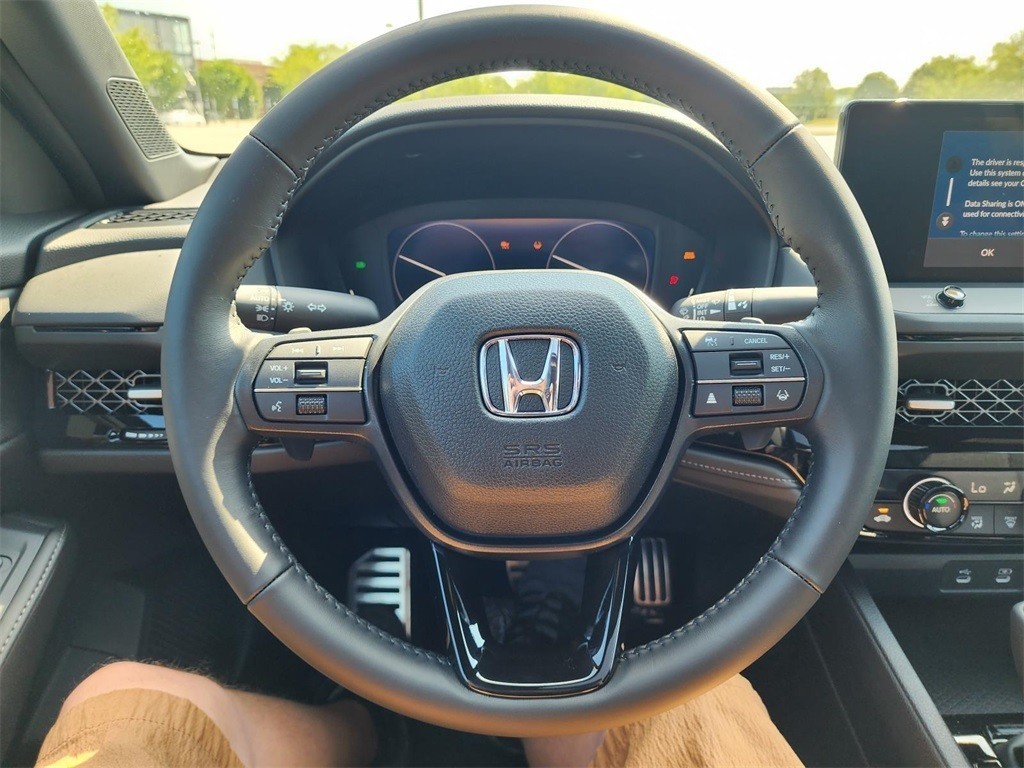 New, 2024 Honda Accord Hybrid Sport, White, H242108-22