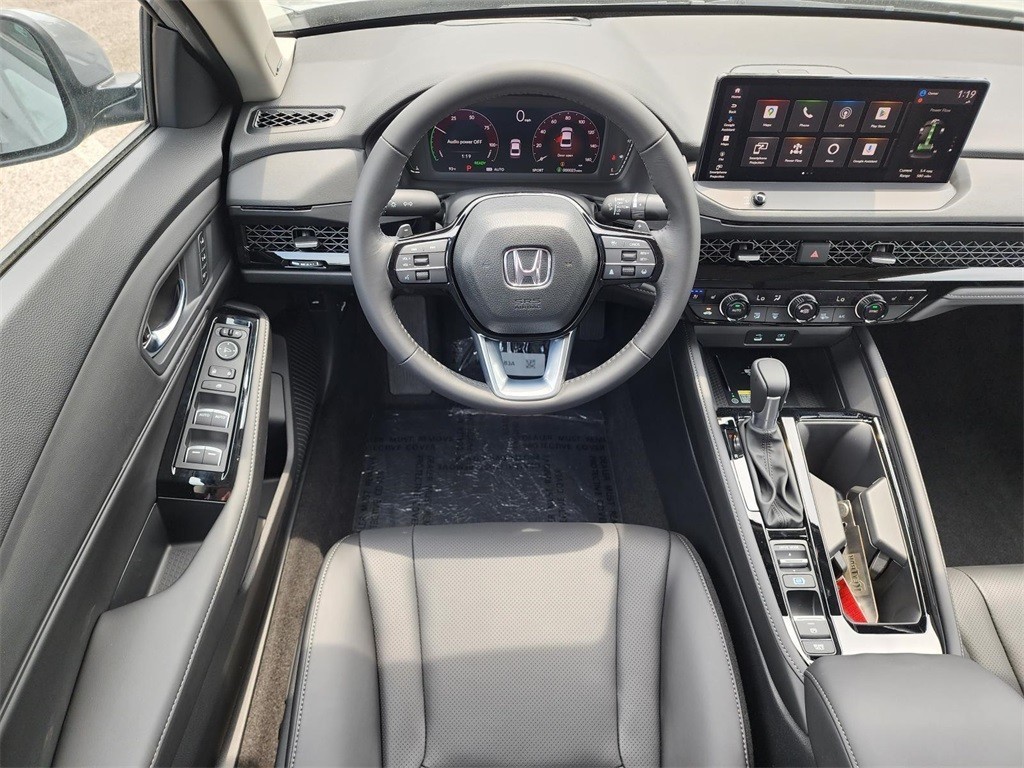 New, 2024 Honda Accord Hybrid Touring, Gray, H242190-24