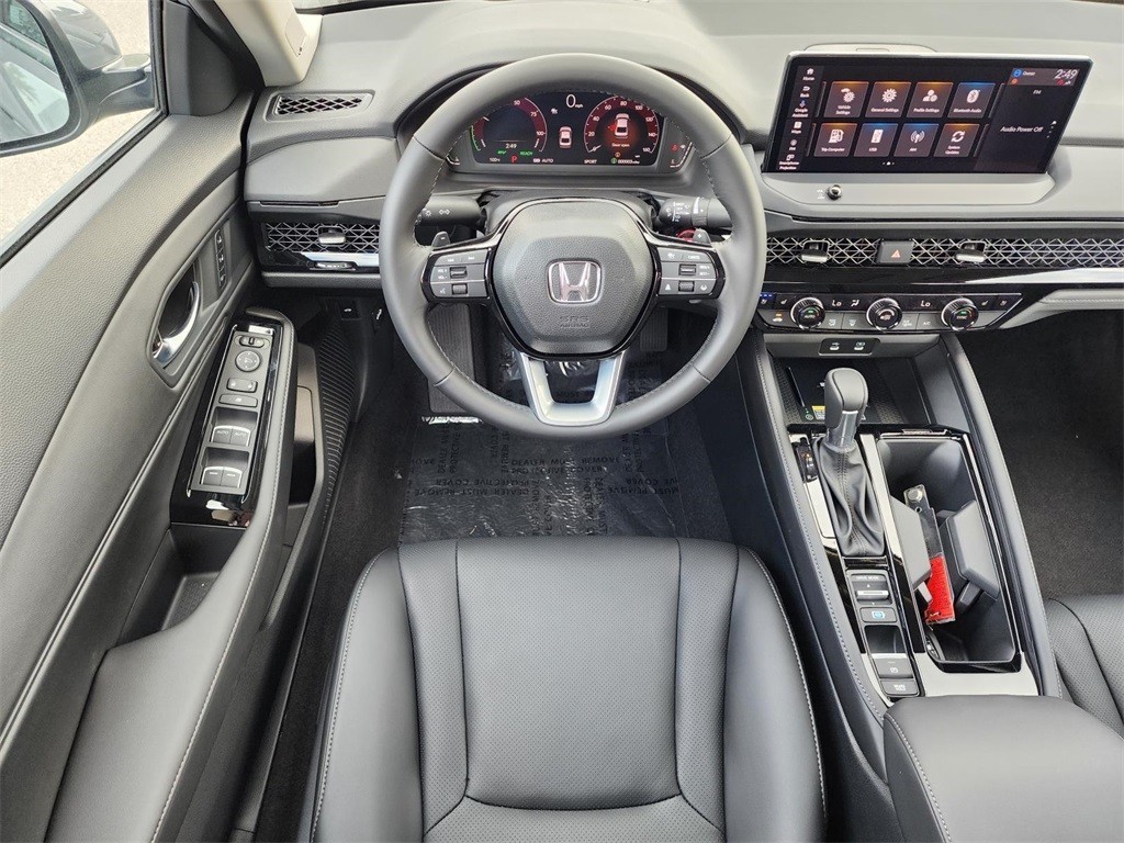 New, 2024 Honda Accord Hybrid Touring, Gray, H242260-26