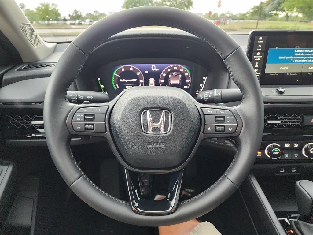 New, 2024 Honda Accord Hybrid EX-L, Gray, H242289-24