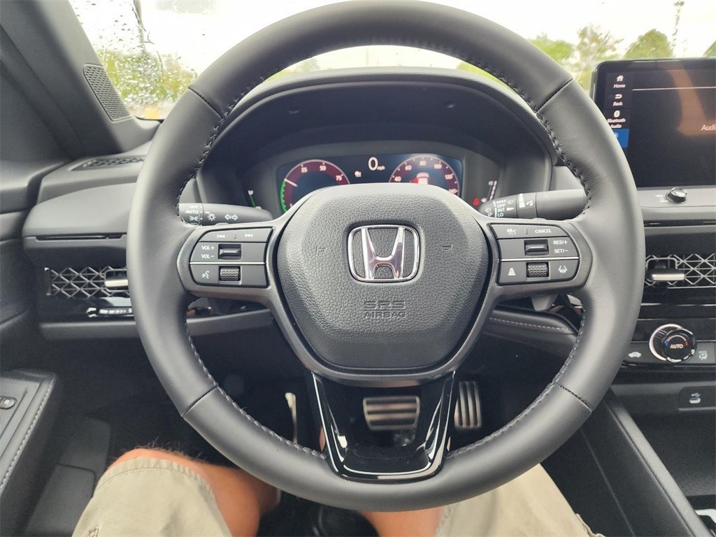 New, 2024 Honda Accord Hybrid Sport, White, H242290-23