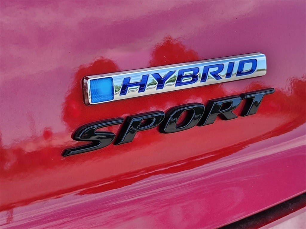 New, 2024 Honda Accord Hybrid Sport-L, Red, H242291-8