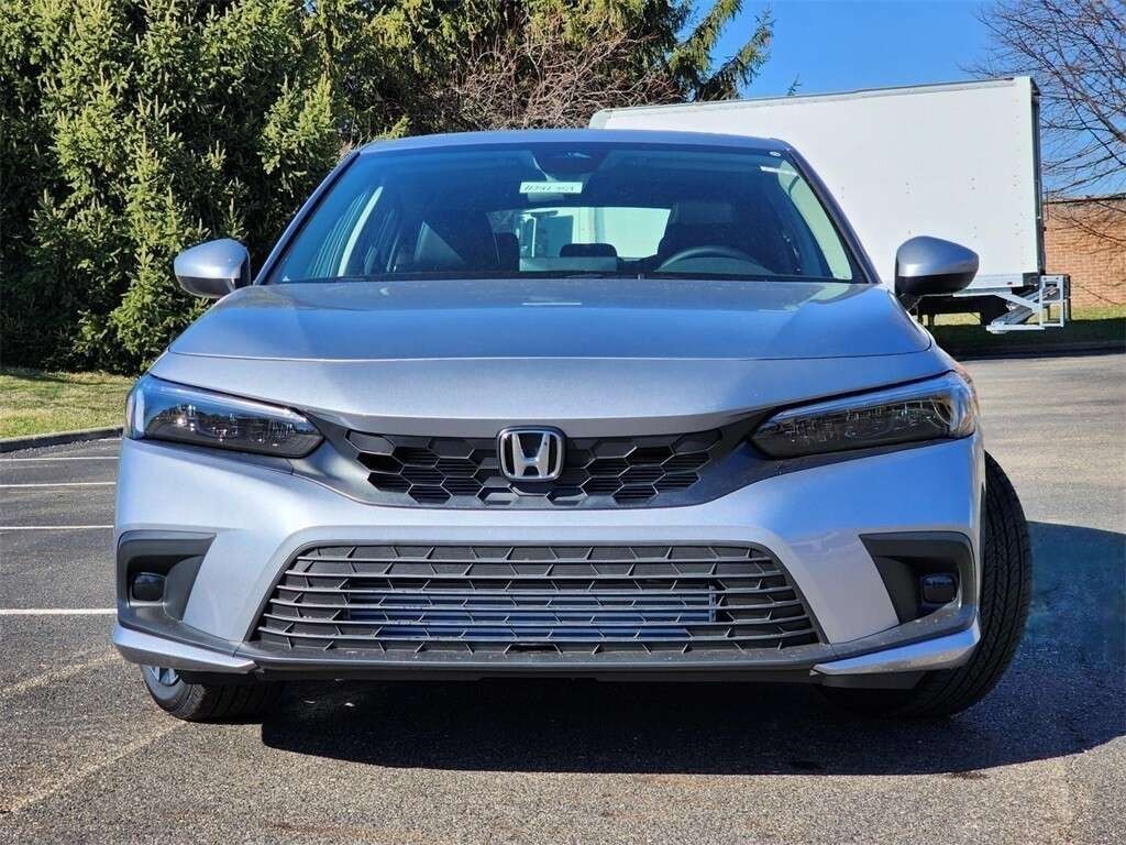 New, 2024 Honda Civic EX-L, Silver, H241359-8